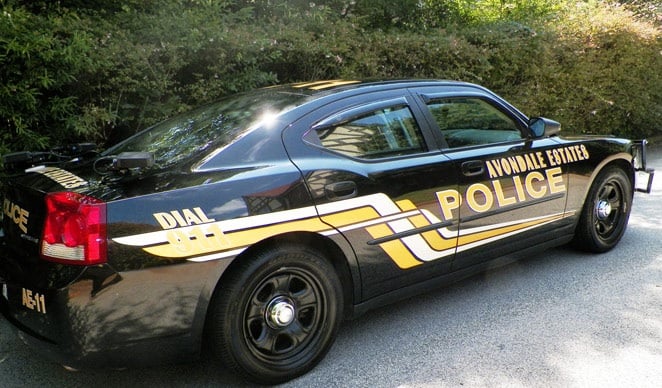 An Avondale Estates Police Car. Source: City of Avondale Estates, GA