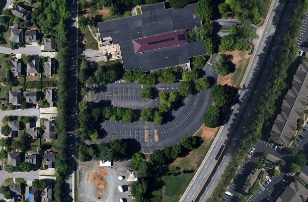 The vacant DeVry property on Arcadia Avenue. Source: Google Maps