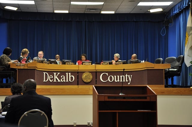 DeKalb County Board of Commissioners. File photo. 