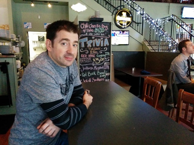 Dano Kirk, owner of Kirkyard Pub on Hosea Williams in Kirkwood
