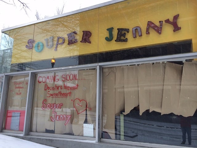 Souper Jenny will open Friday in Decatur. It's an expansion of the Buckhead restaurant.