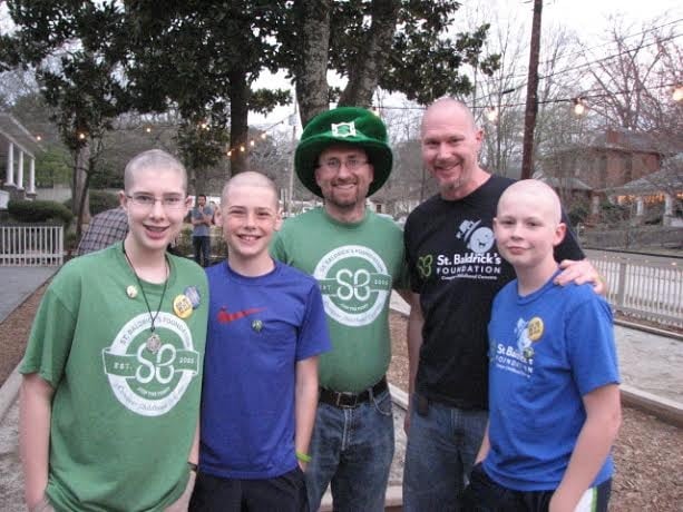 Scenes from the St. Baldrick's fundraiser, held March 15 in Decatur. The event raises money for research to fight childhood cancer. Photo submitted by: Kupe Kupersmith