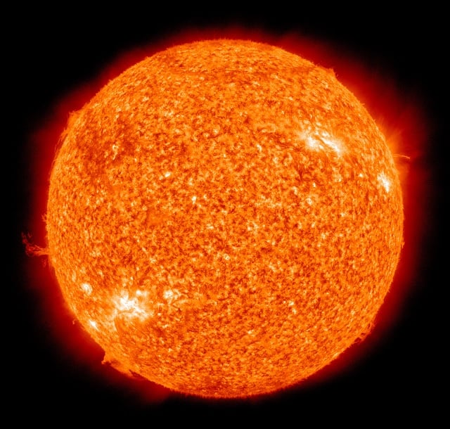 The giant death ball machine that we affectionately call The Sun. Source: NASA