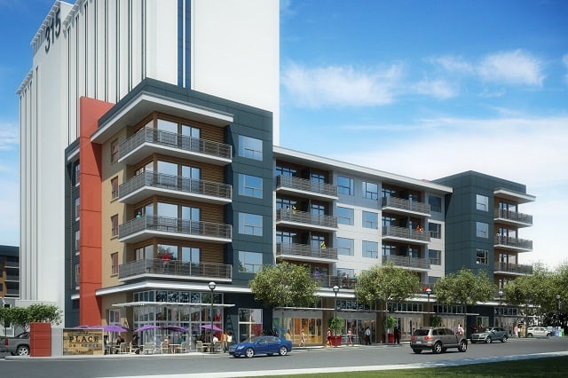 An artist's rendering of The Place on Ponce project at 315 W. Ponce in Decatur. Image provided by Carter USA.