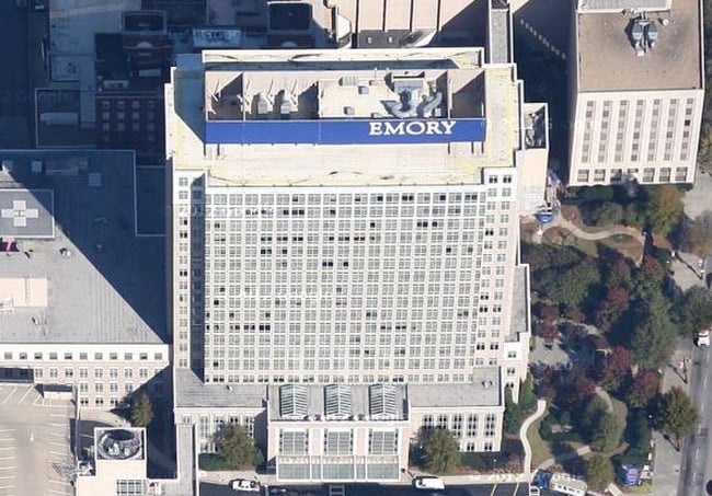 Emory University Hospital Midtown. Source: Google Maps