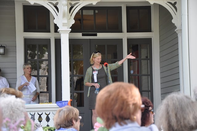 DeKalb County Superior Court Judge C.J. Becker speaks at a Summer Gathering for the Decatur-based NewPower PAC. File Photo by Dan Whisenhunt