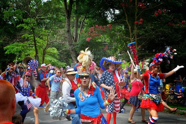 Photo from the 2014 Avondale Estates Fourth of July Parade. Photo by Dan Whisennhunt