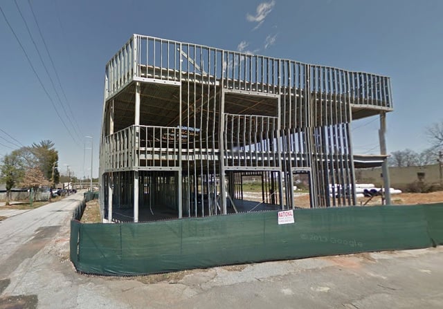 The Erector Set at College Avenue and Maple Street in Avondale Estates. Source: Google Maps