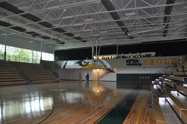 This is the gym at the Charlie Yates Campus. Photo by Dan Whisenhunt