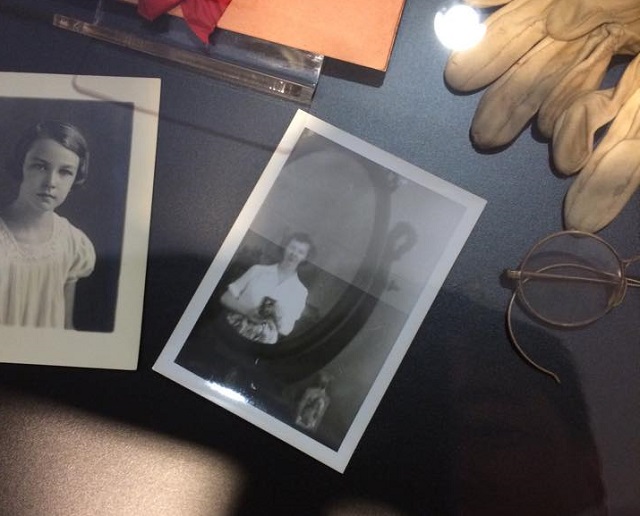 A photo of some of the items contained in Flannery O'Connor archive. Photo provided by Daren Wang