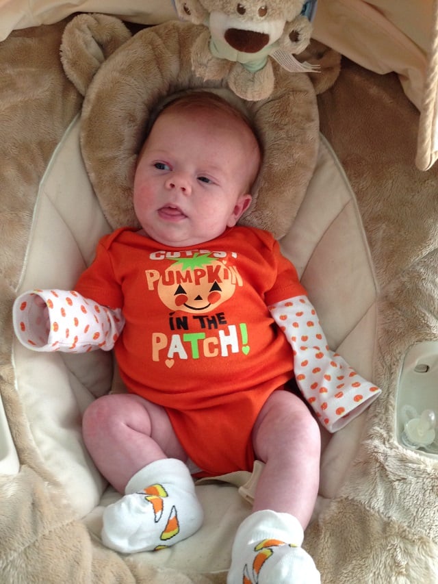 From the Eaton Family:  "Truly the cutest pumpkin in the patch."