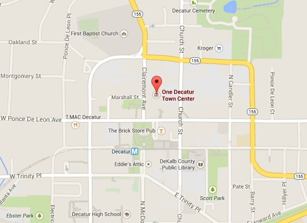 A map showing the approximate location of a homicide that occurred on Saturday, Dec. 6. Source: Google Map. 