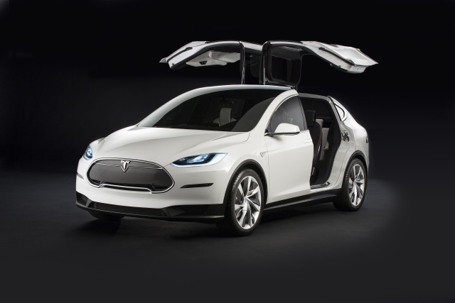 The Tesla Model X. Photo courtesy of Tesla Motors