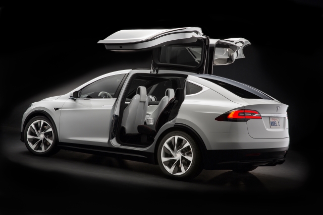 The Tesla Model X. Photo courtesy of Tesla Motors