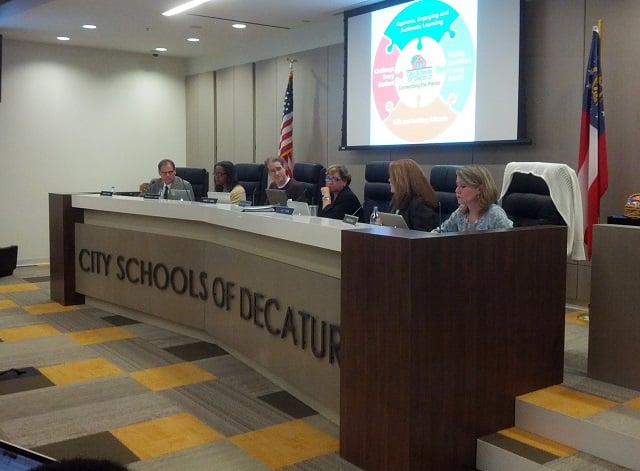 City Schools of Decatur Board of Education. File Photo by Carey O'Neil