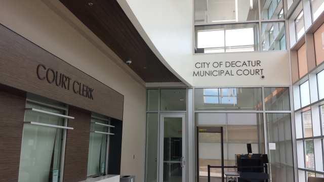 The city of Decatur Municipal Court. Photo by Dena Mellick