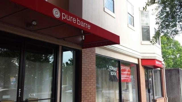 Pure Barre Decatur is opening this month. Photo by Dena Mellick