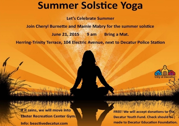 Yoga Summer Solstice Decatur