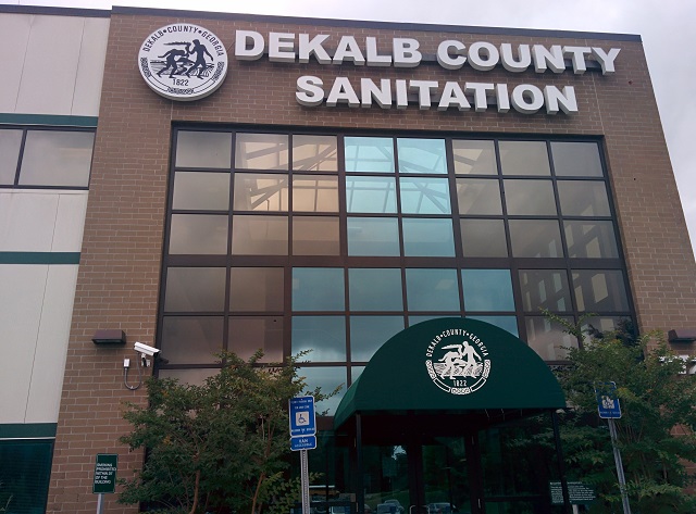 The DeKalb County Sanitation Department. 