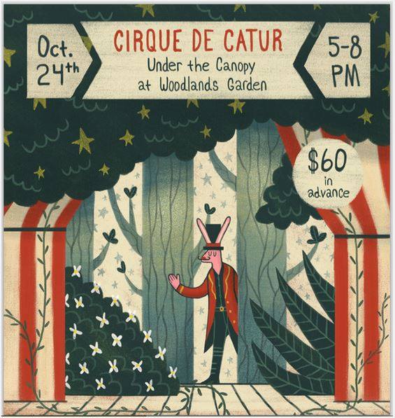 Woodlands Garden of Decatur is hosting a vintage circus fundraiser on October 24. 
