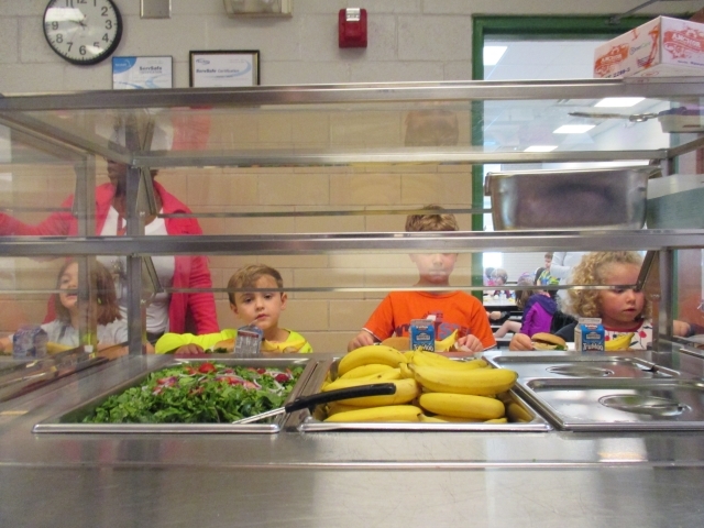 The cafeteria at Westchester Elementary. Photo provided to Decaturish by Allison Goodman