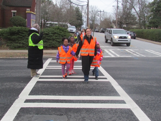The Decatur Walk and Roll to school program. Photo provided by Decatur Active Living