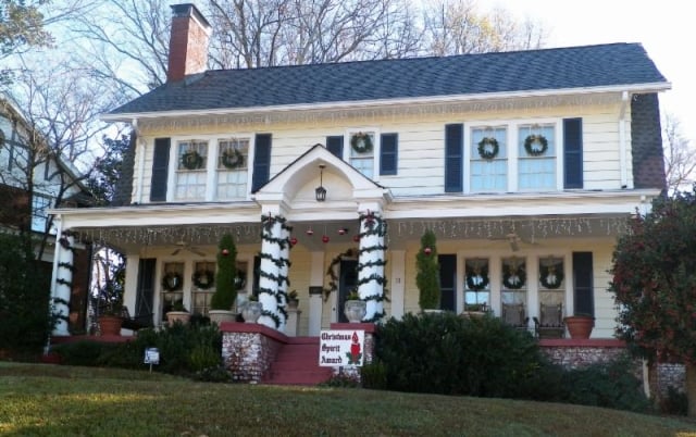 11 S. Avondale Road is one of seven homes and one business awarded the Avondale Estates Christmas Spirit Awards. Photo from Avondale Estates