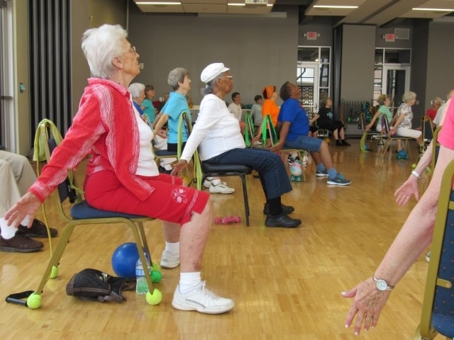 The Active Adult classes at the Decatur Recreation Center. Photo from Be Active Decatur