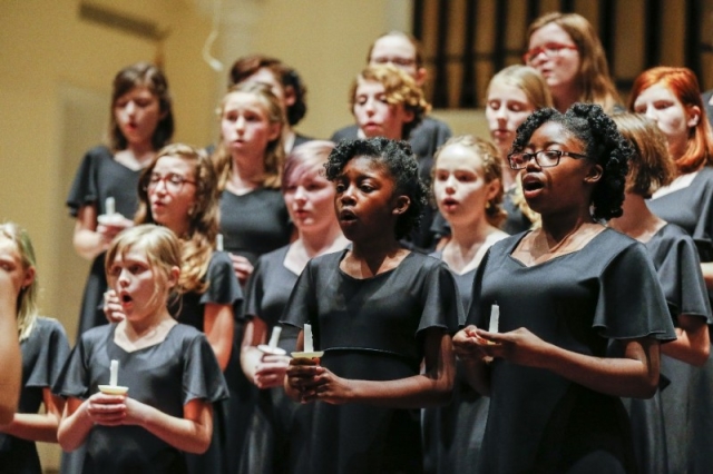 The Avondale Children's Choir. Photo by Jim Whatley