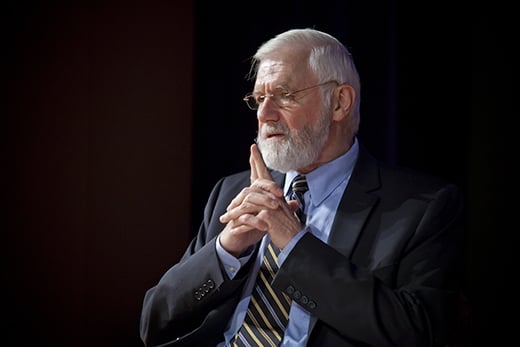 William Foege will deliver Emory University's commencement address on May 9. Photo from Emory University