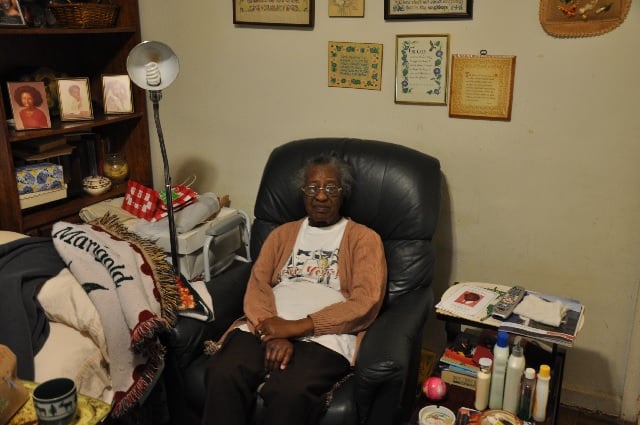 Willie Mae Murray's Oakhurst home was one of 24 rehabilitated during Decatur’s annual MLK Service Project that ended Jan. 20, 2014. File Photo by Dan Whisenhunt