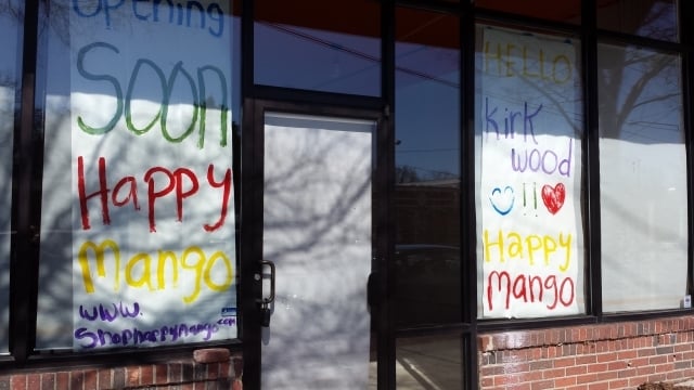 Happy Mango opens in Kirkwood on March 9, 2016. Photo by Dena Mellick