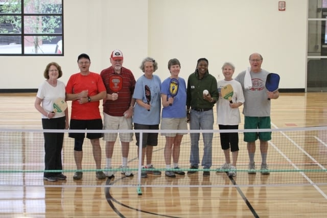 Pickleball players in Decatur. Photo courtesy of Decatur Active Living/Travis Hudgons