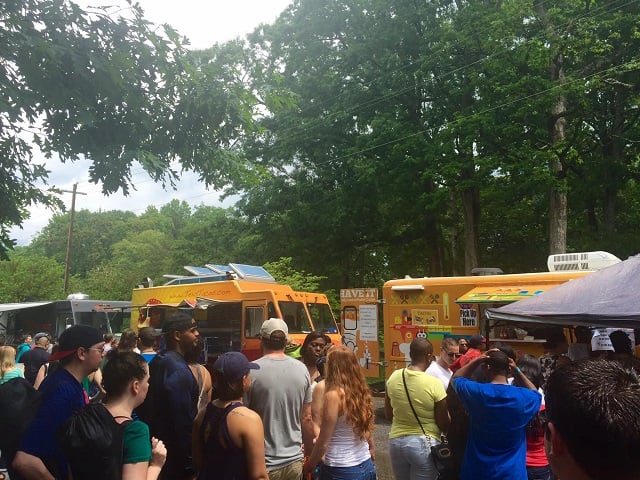 Long lines were a major complaint at the Atlanta Taco Festival, held on May 1. Photo provided by Lindsay Conklin