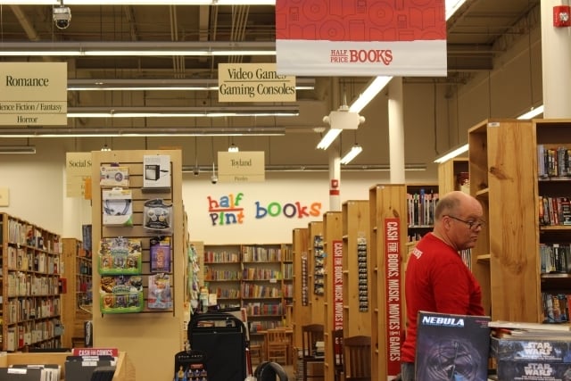 Half Price Books is opening in Decatur's Suburban Plaza. Photo by Dena Mellick